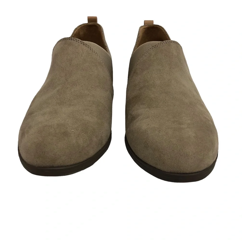 Dr. Scholl Ruler slip on tan ankle bootie